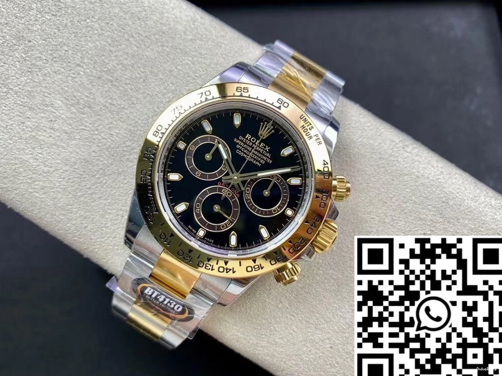 Dial M116503-0004 Daytona Rolex Black BT Factory Gold Yellow 0122